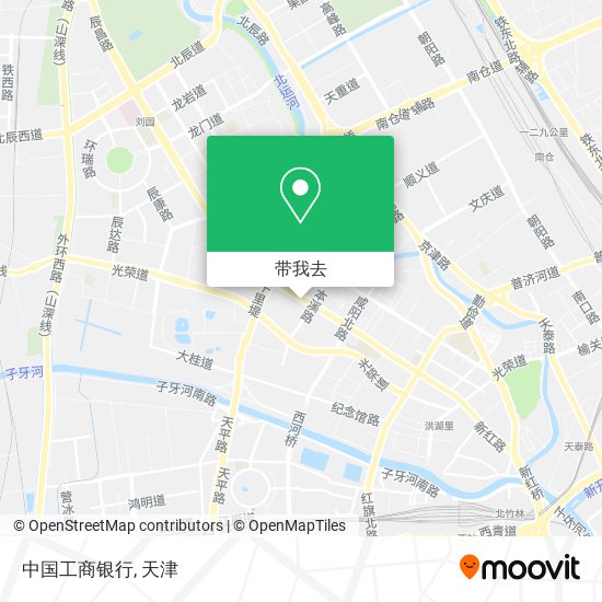 中国工商银行地图