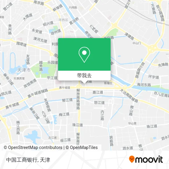 中国工商银行地图