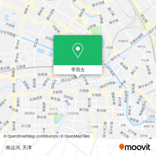 南运河地图