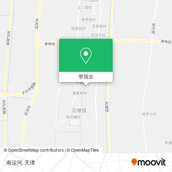 南运河地图