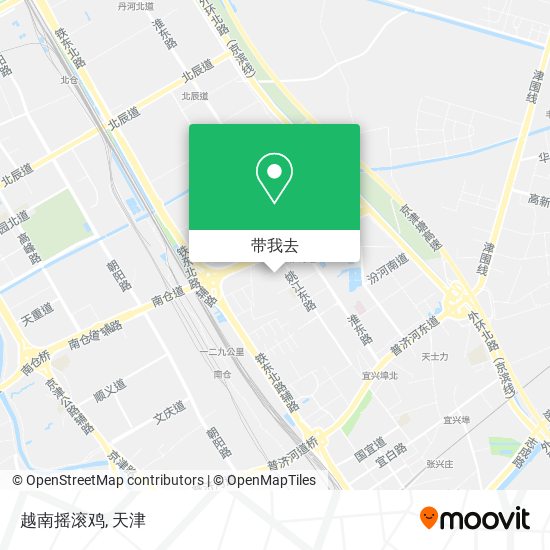 越南摇滚鸡地图