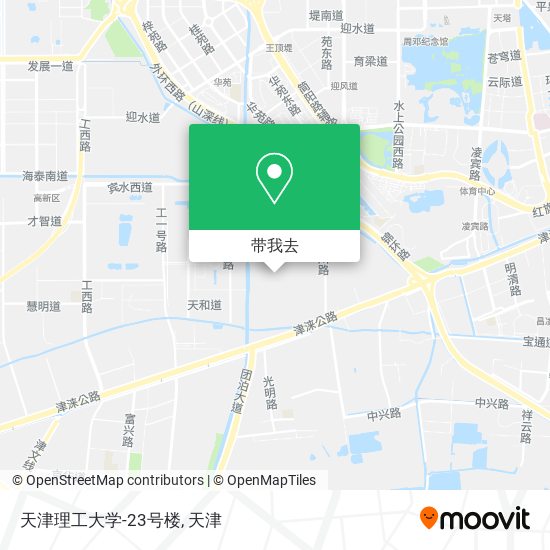 天津理工大学-23号楼地图