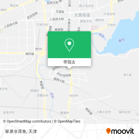 翠屏水库鱼地图