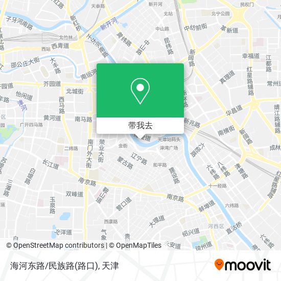 海河东路/民族路(路口)地图