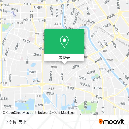 南宁路地图