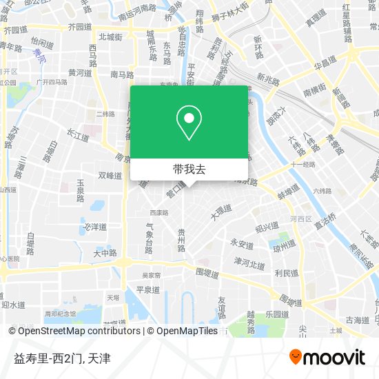 益寿里-西2门地图