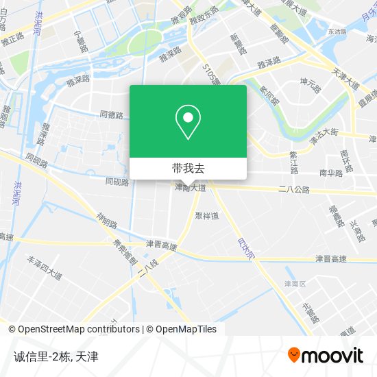 诚信里-2栋地图