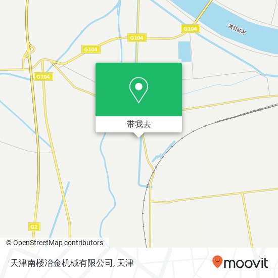 天津南楼冶金机械有限公司地图