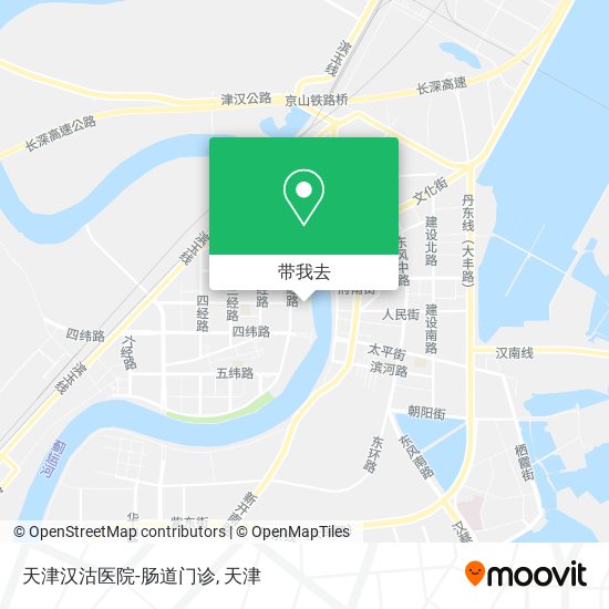 天津汉沽医院-肠道门诊地图