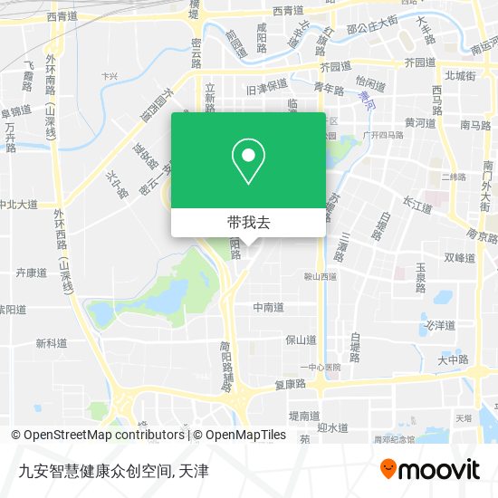 九安智慧健康众创空间地图