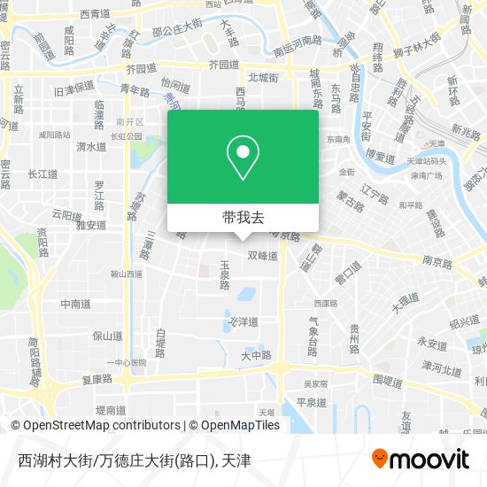 西湖村大街/万德庄大街(路口)地图
