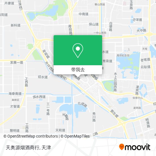 天奥源烟酒商行地图
