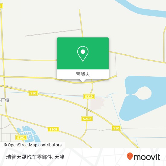 瑞普天晟汽车零部件地图