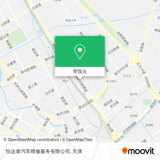 恒达泰汽车维修服务有限公司地图