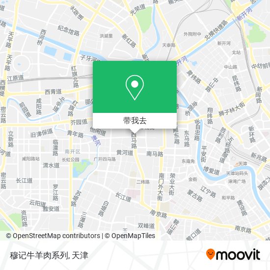 穆记牛羊肉系列地图