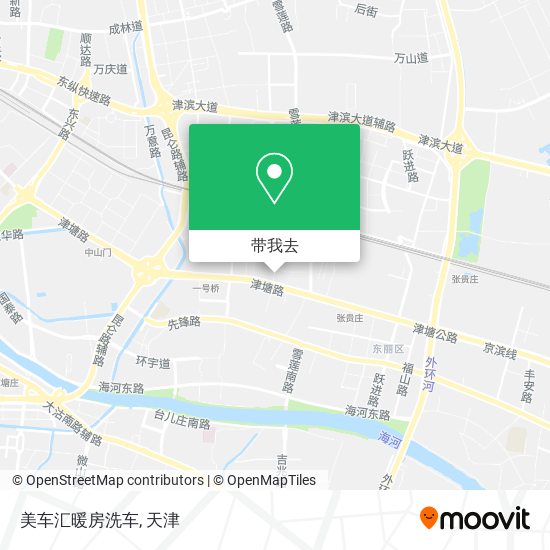 美车汇暖房洗车地图