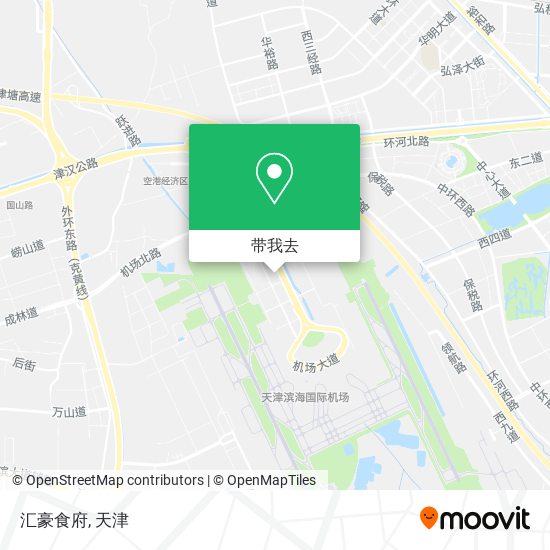 汇豪食府地图