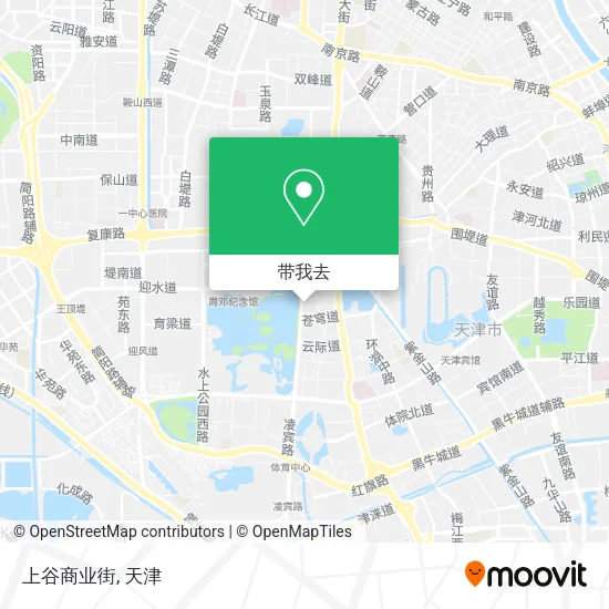 上谷商业街地图