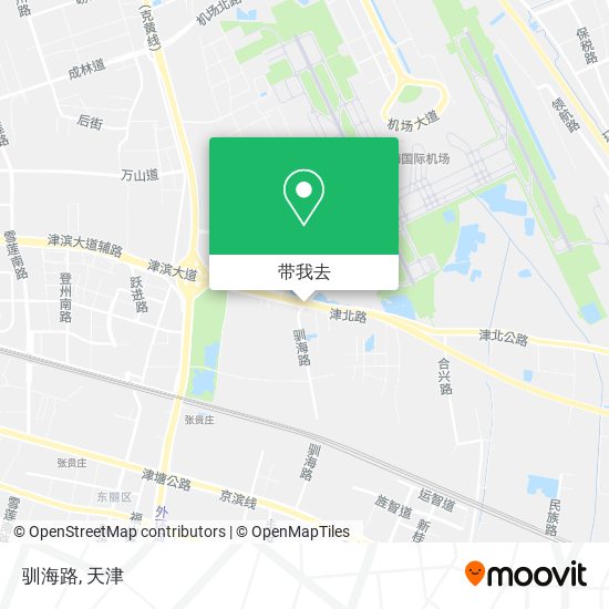 驯海路地图