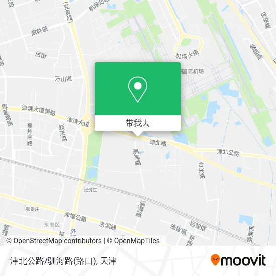津北公路/驯海路(路口)地图