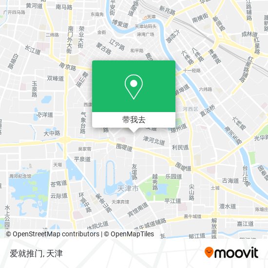 爱就推门地图