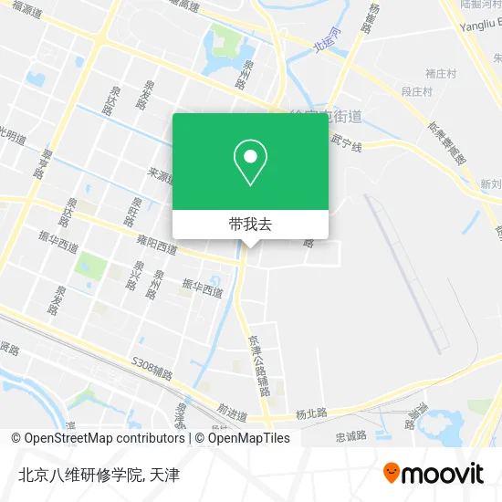 北京八维研修学院地图