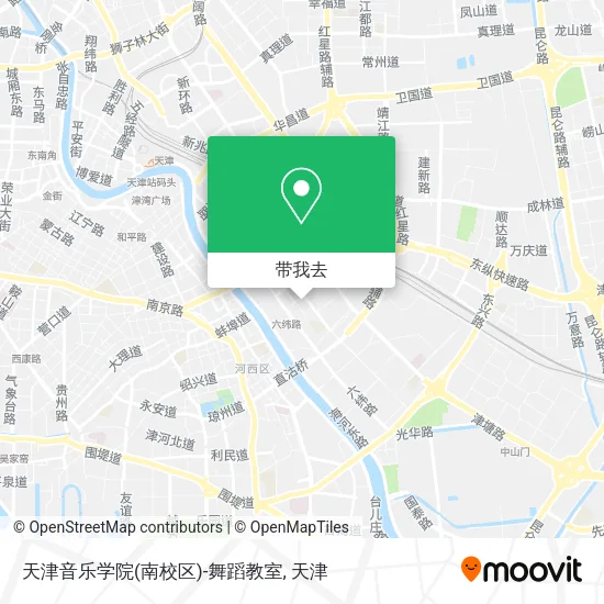 天津音乐学院(南校区)-舞蹈教室地图