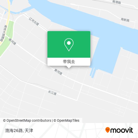 渤海26路地图