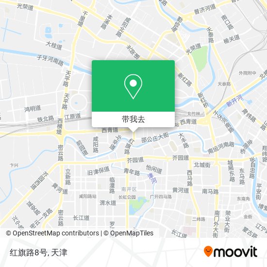红旗路8号地图
