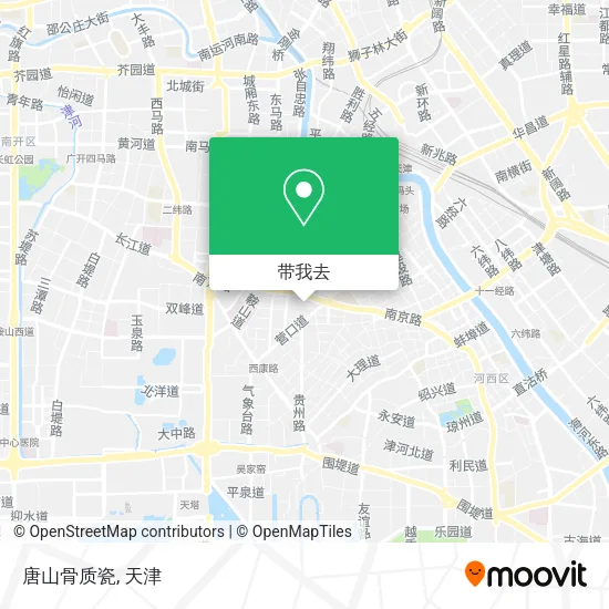 唐山骨质瓷地图