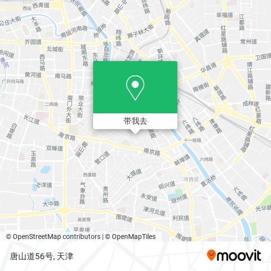 唐山道56号地图