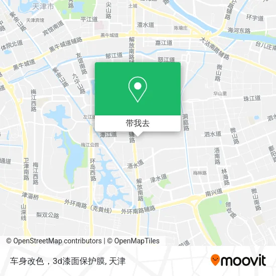 车身改色，3d漆面保护膜地图