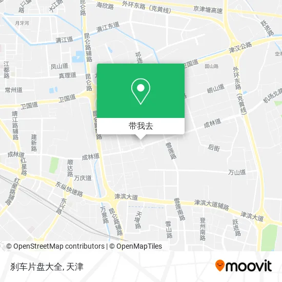 刹车片盘大全地图