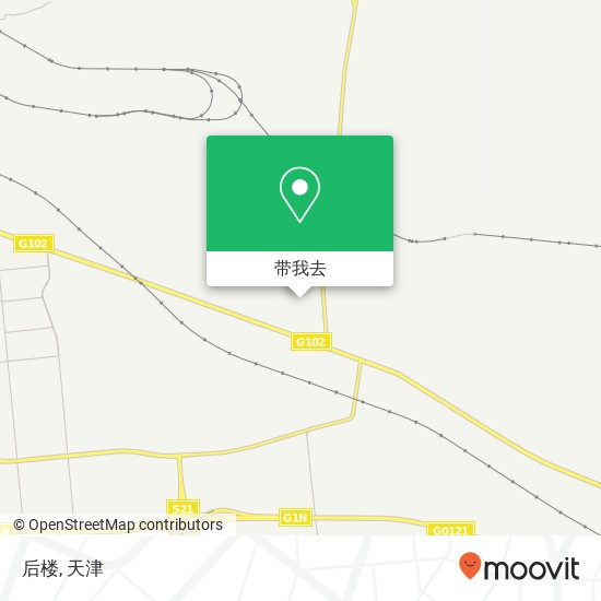 后楼地图