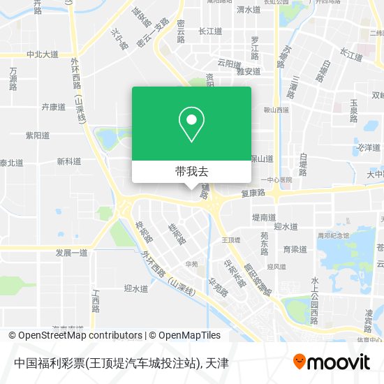 中国福利彩票(王顶堤汽车城投注站)地图