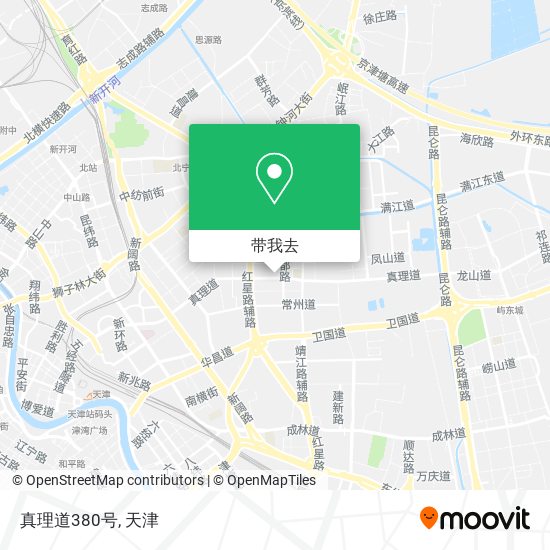真理道380号地图