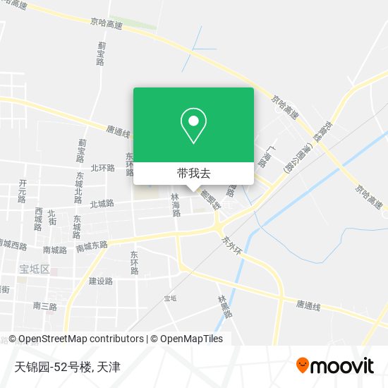 天锦园-52号楼地图