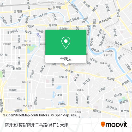南开五纬路/南开二马路(路口)地图