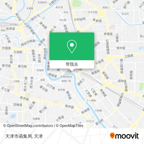 天津市函集局地图