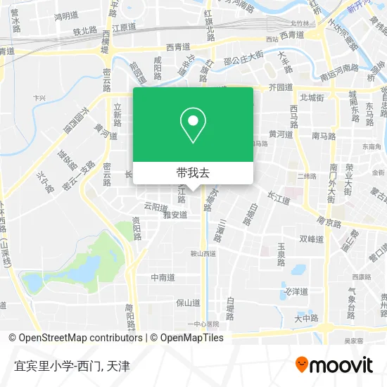 宜宾里小学-西门地图