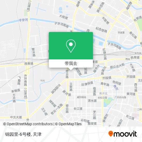 锦园里-6号楼地图