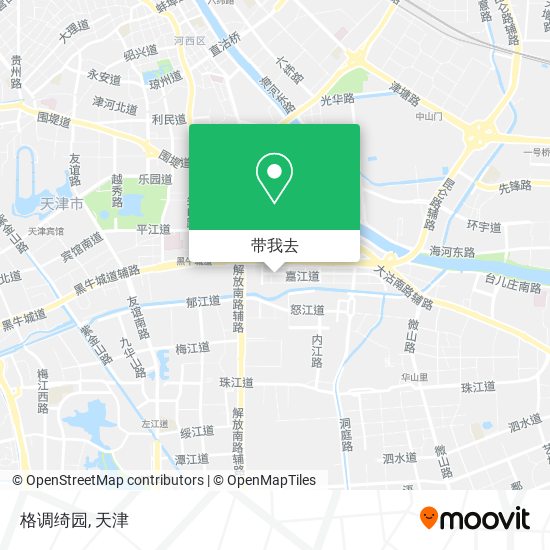 格调绮园地图