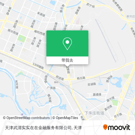 天津武清实实在在金融服务有限公司地图