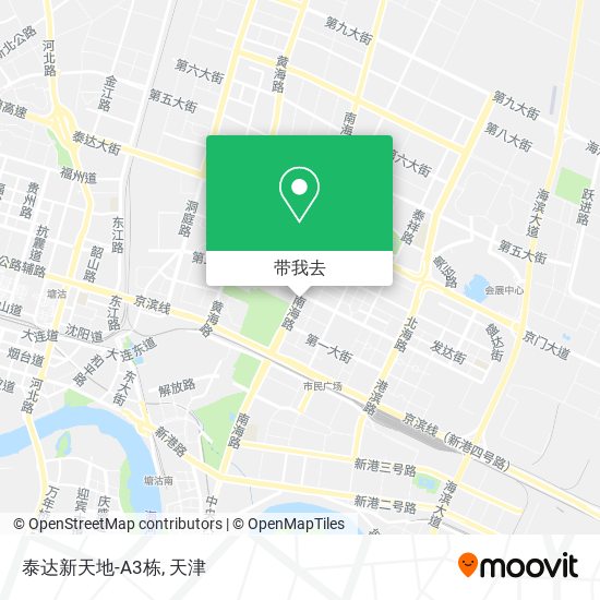 泰达新天地-A3栋地图