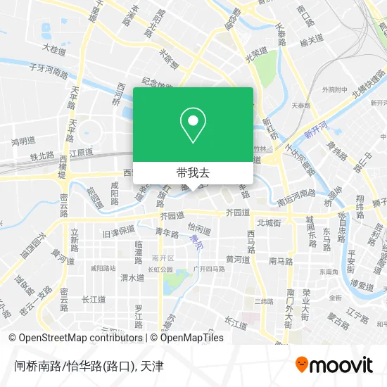 闸桥南路/怡华路(路口)地图