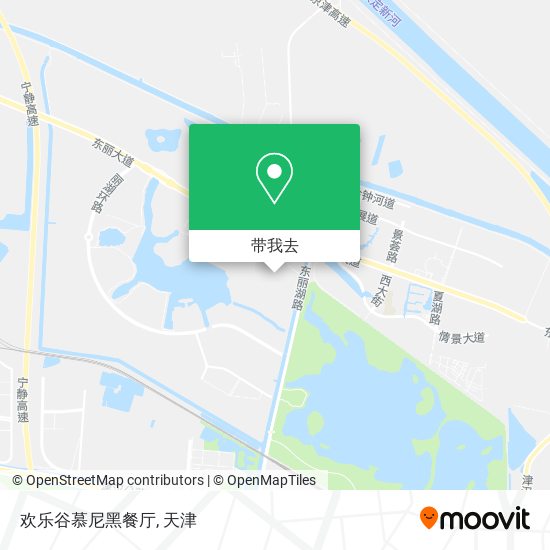 欢乐谷慕尼黑餐厅地图