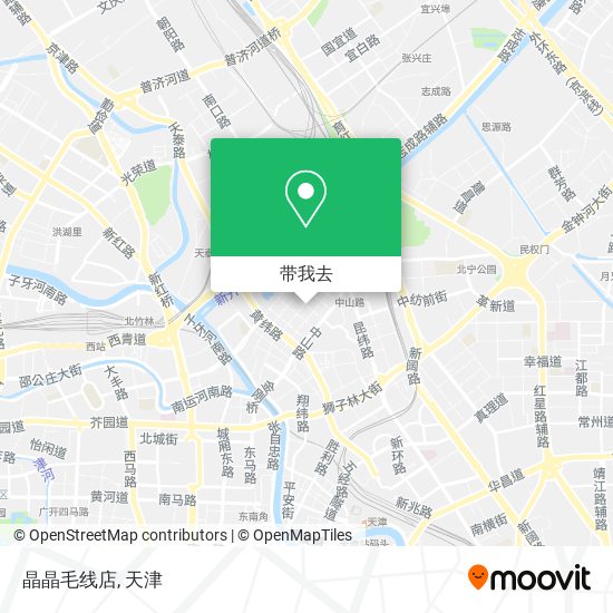 晶晶毛线店地图