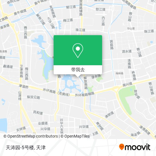 天涛园-5号楼地图