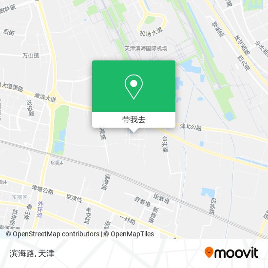 滨海路地图
