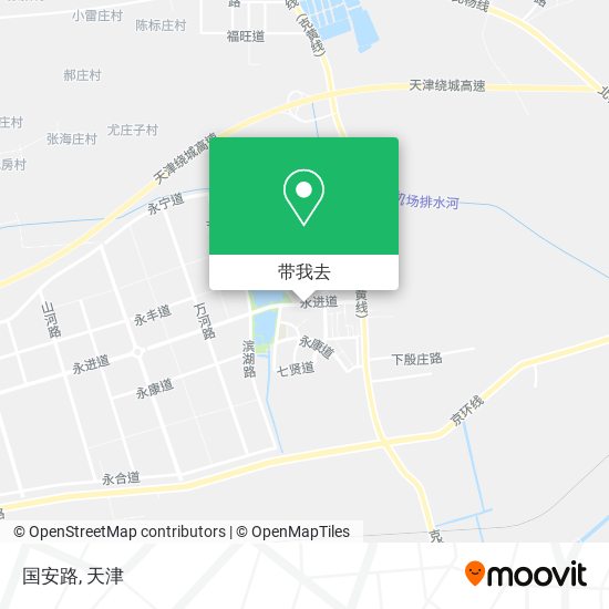 国安路地图